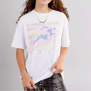 American Highway Summer Games Graphic Tee. Size medium.